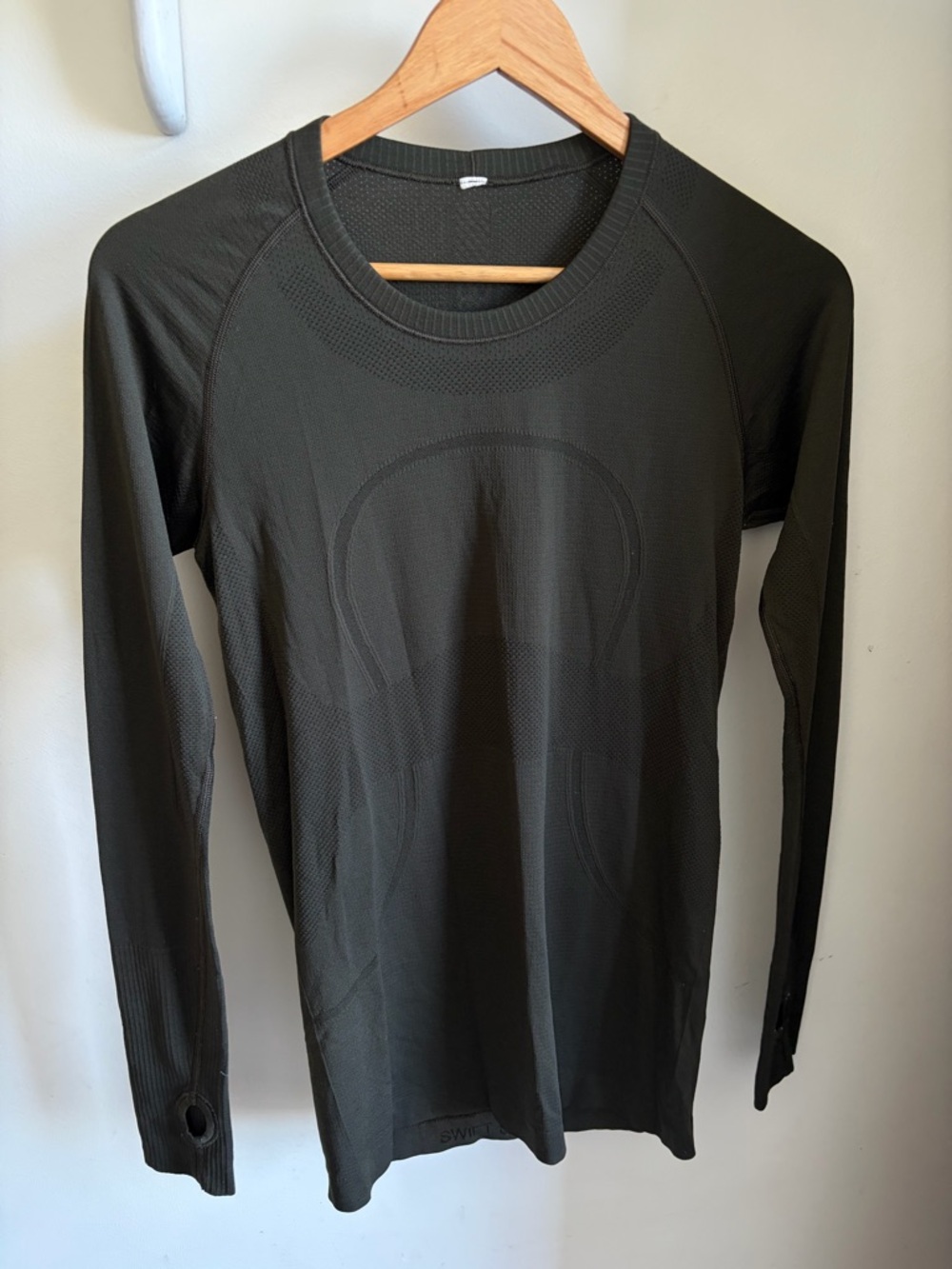 lululemon athletica Long Sleeve Swiftly Tech Running Shirt - Dark 🫒 Green